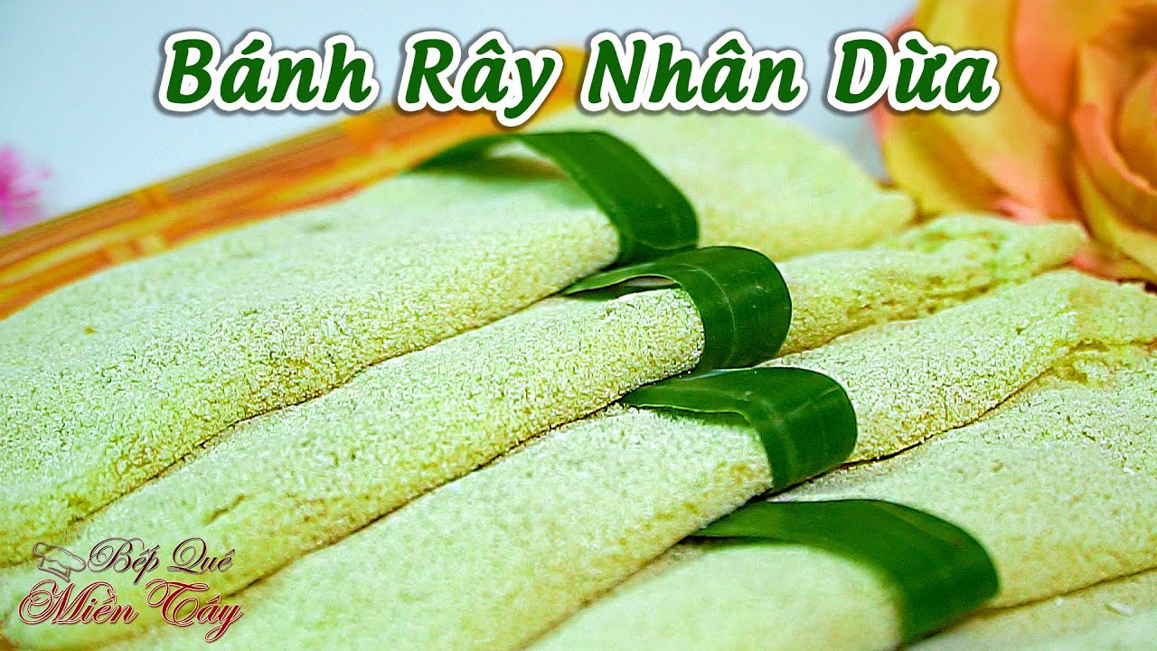 Cách Làm Bánh Rây Nhân Dừa Vị Lá Dứa Thơm Ngon - Bánh Dứa Đặc Sản Miền ...