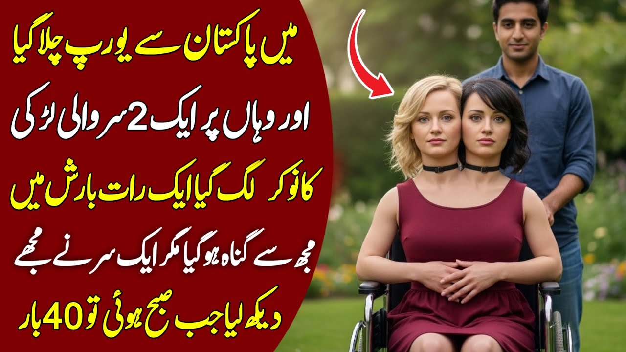 An Emotional and Heart Touching Stories in Hindi - Sachi Kahaniyan - Europe mein 2 Sar Wali Larki