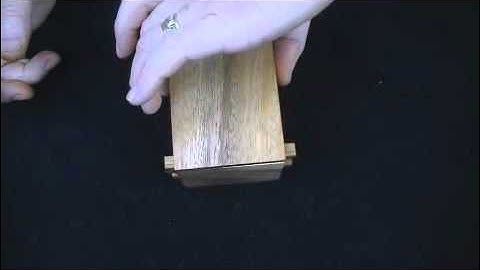 Secret lock Puzzle Box