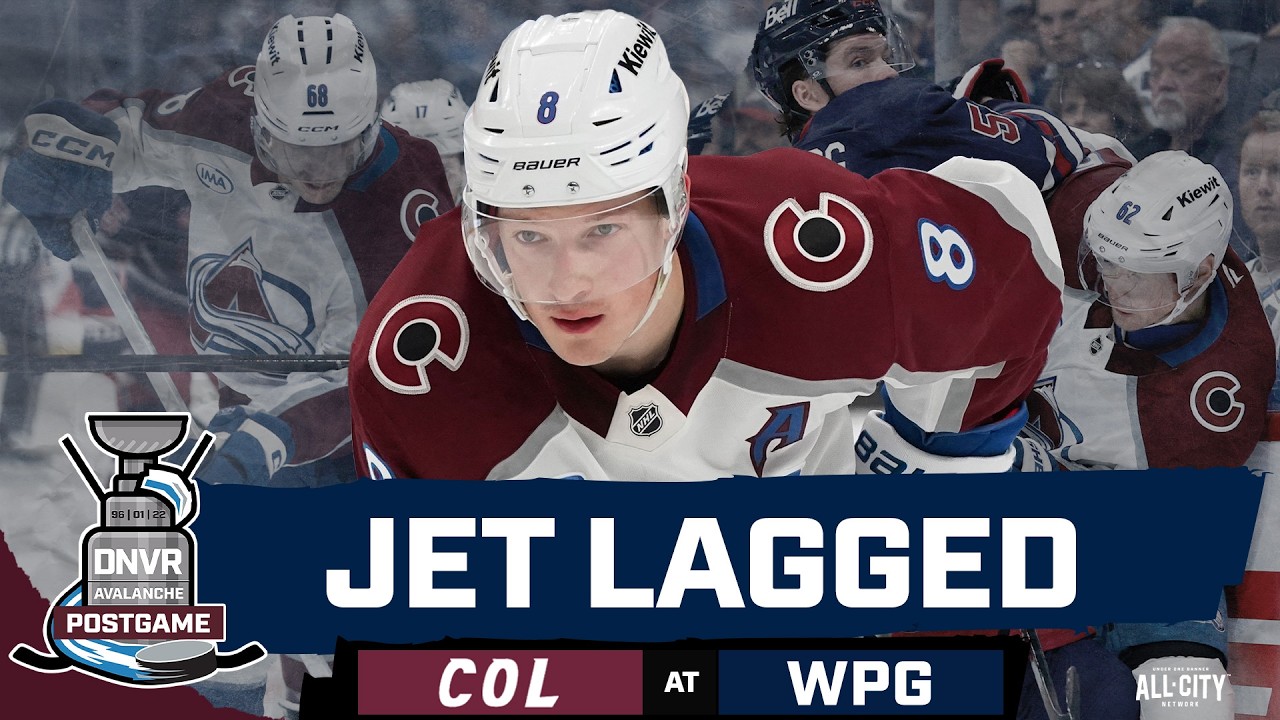 Cale Makar and the Avalanche can't convert opportunities in loss to Winnipeg Jets