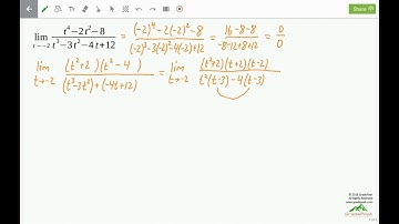 GradePeak Calculus 1 Zero Over Zero Indeterminate Form Limit 2 10