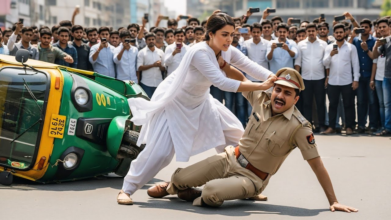 DM मैडम को आम लड़की समझ कर जब इंस्पेक्टर नें थप्पड़ मारा और फिर इंस्पेक्टर के साथ जों हुवा...