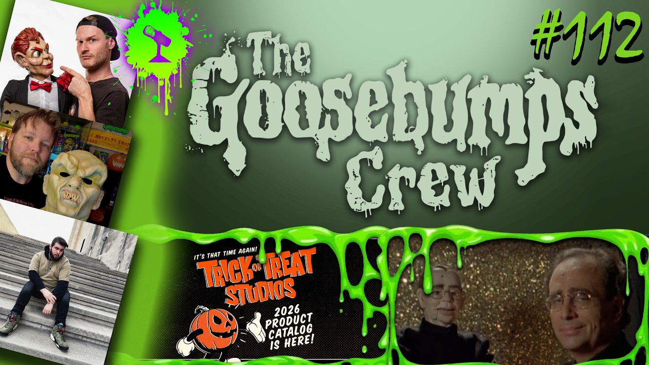 Night of the Living Dummy... FOR SALE! | The Goosebumps Crew Podcast Ep. 112