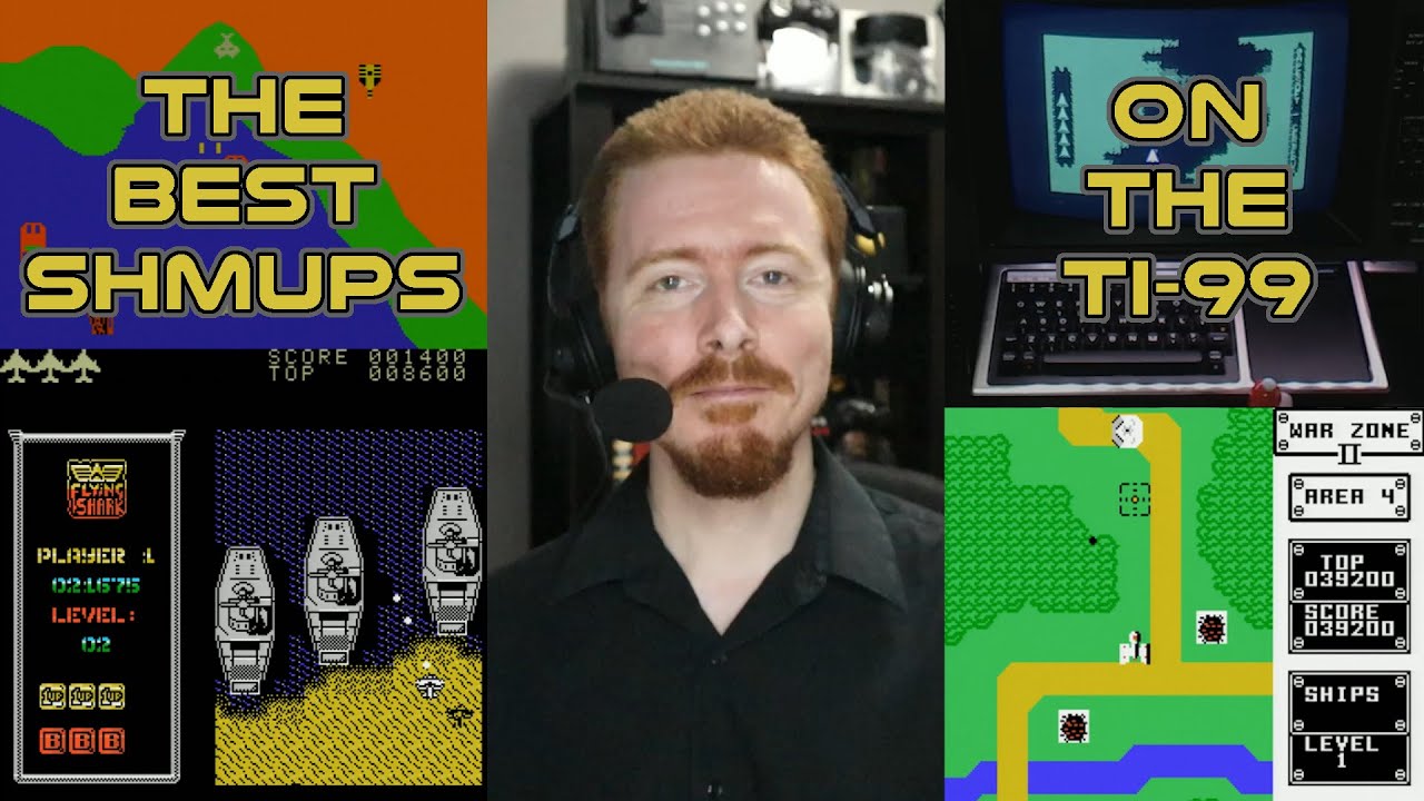 The TI-99 Shmup Roundup: Vertical Scrolling Shooters from 1984 to Now