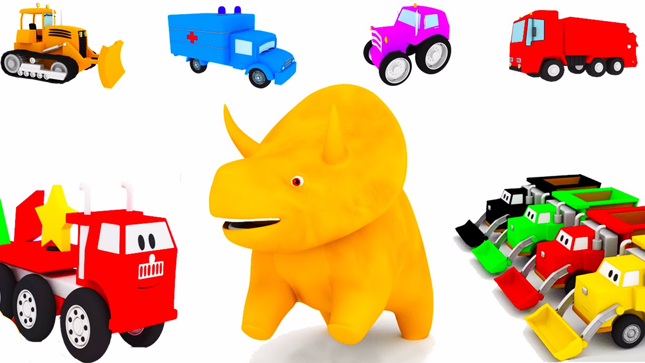 Retirer Dinosaure Voiture Jouet Dessin Animé Animaux Véhicules Modèle  Nouveauté Hors route Voiture de course Grands cadeaux pour les enfants  Garçons Nouveau