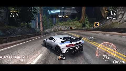 Need For Speed : No Limits / Special Event - Tempest / Day 6 - Trials / Bugatti Centodieci