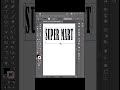 Adobe Photoshop Tips -How to create Bend Text in 30 sec. #Bendtext #illustratortips