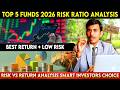 Top 5 Funds 2026 | Best Return + Low Risk | Risk vs Return Analysis Smart Investors Choice