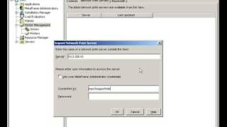 Citrix - How to Import a Network Print Server