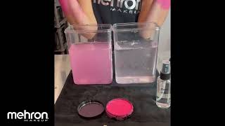 Mehron Barrier Spray Demo