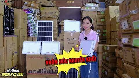 Bộ Đèn Năng Lượng mặt trời 500w Mắt Ngọc Siêu Sáng