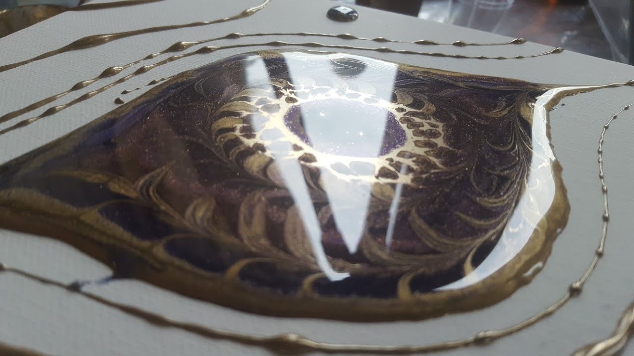 Resin Art Tutorial / Le'Rez Expressions Glitz and Glam intro/ Create ...