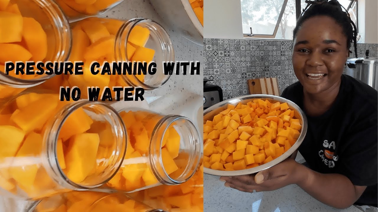 DRY Canning | How to preserve butternut squash/pumpkin using a Presto Canner
