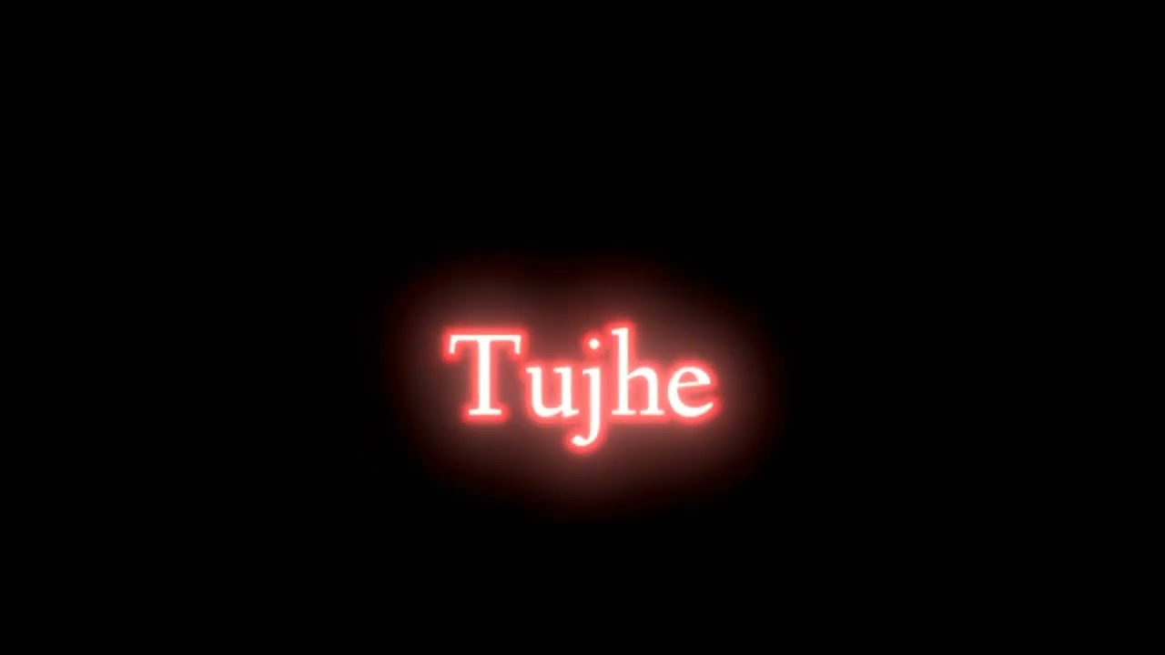chahun mein ya Nana ❣️❣️//black  screen lyrics status // lofi song // love /#love #romanticstatus