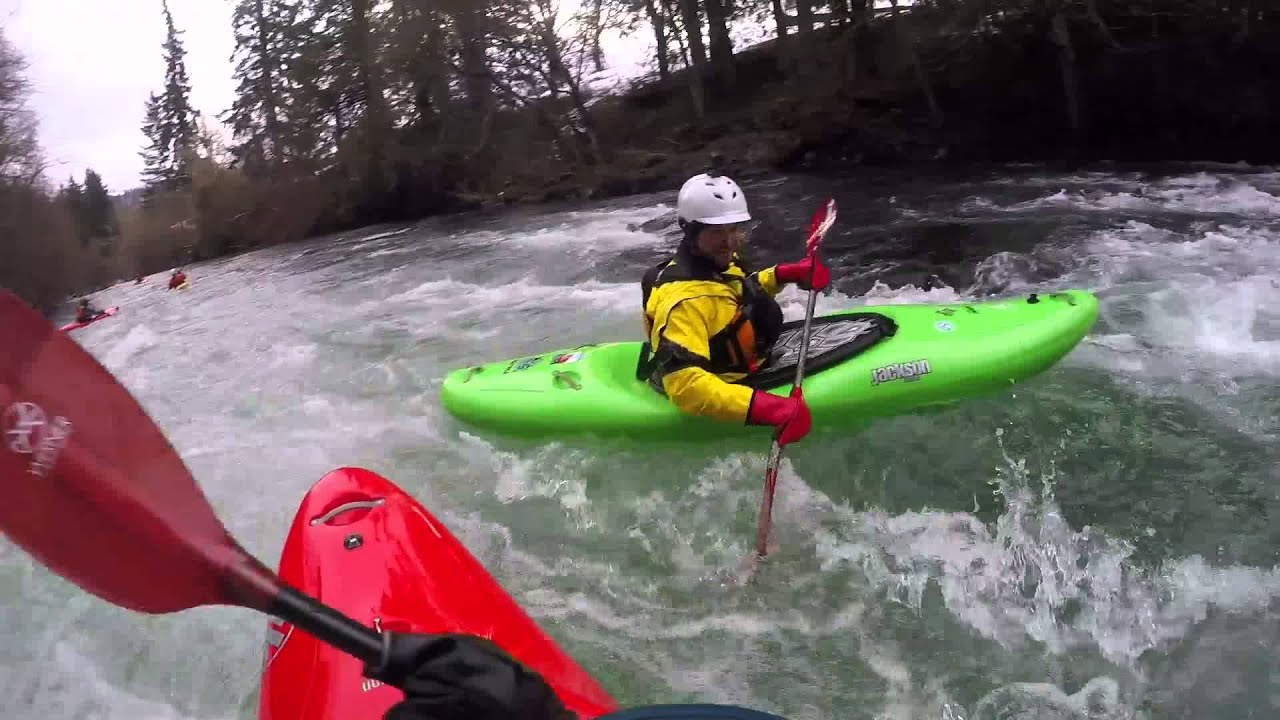 Kayaking the Middle White Salmon YouTube