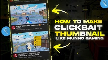 How to make thumbnail like munno gaming using pixellab | Parachute thumbnail tutorial | By Yash Gfx