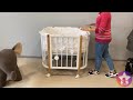 Прямоугольная  кроватка для новорожденных Pappy от SooHoo Kids
