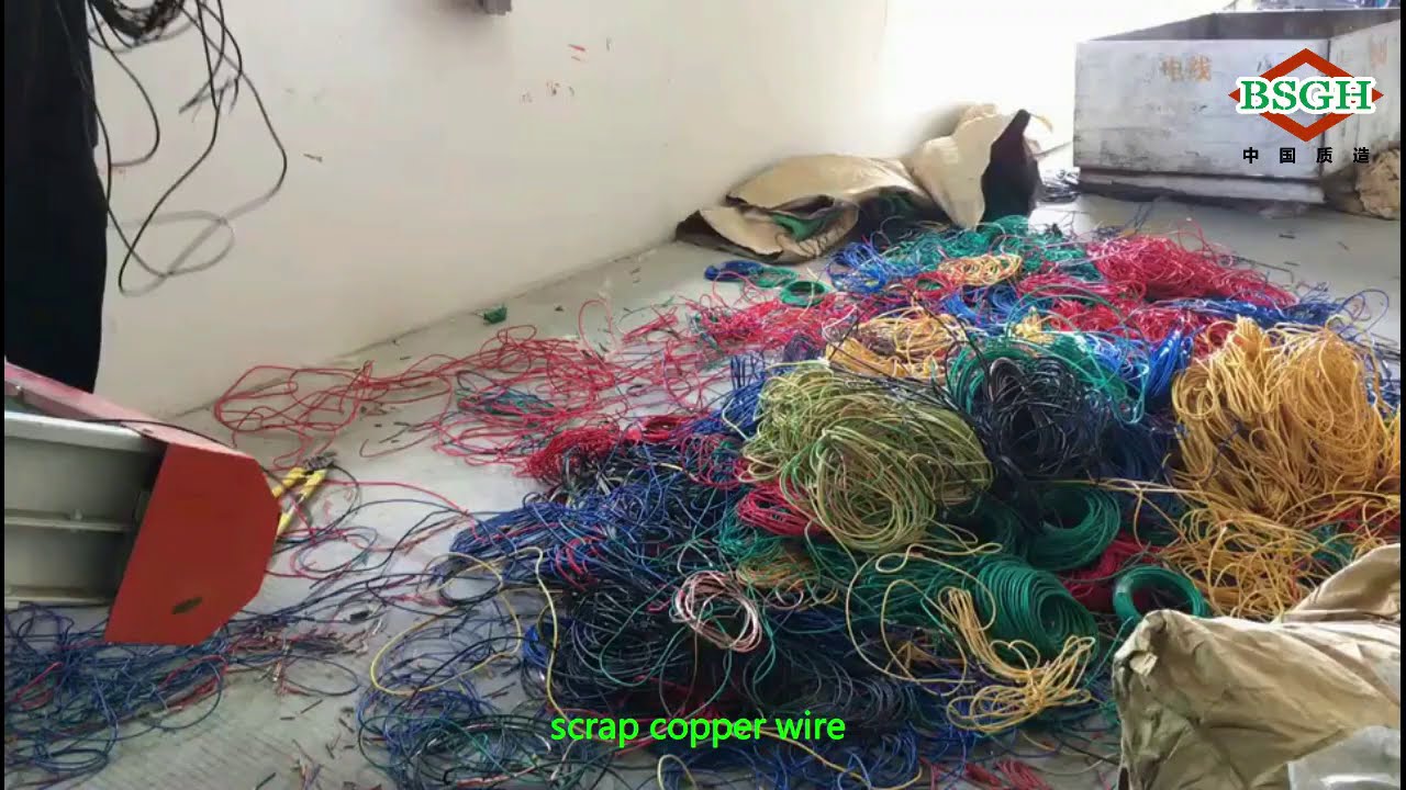 How does a copper wire granulator work? YouTube