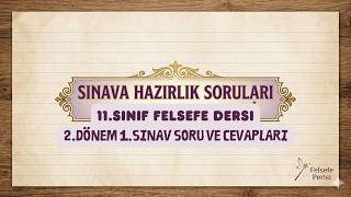 Tek Videoda Tüm Sınav11.Sınıf Felsefe 3. Ünite 15-17. Yy Felsefesi Sınava Hazırlık Soruları Tytayt