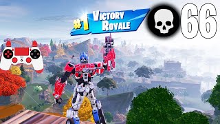 66 Elimination Solo Squads Gameplay &quot;Build&quot; Wins (Fortnite Chapter 4 Season 3)