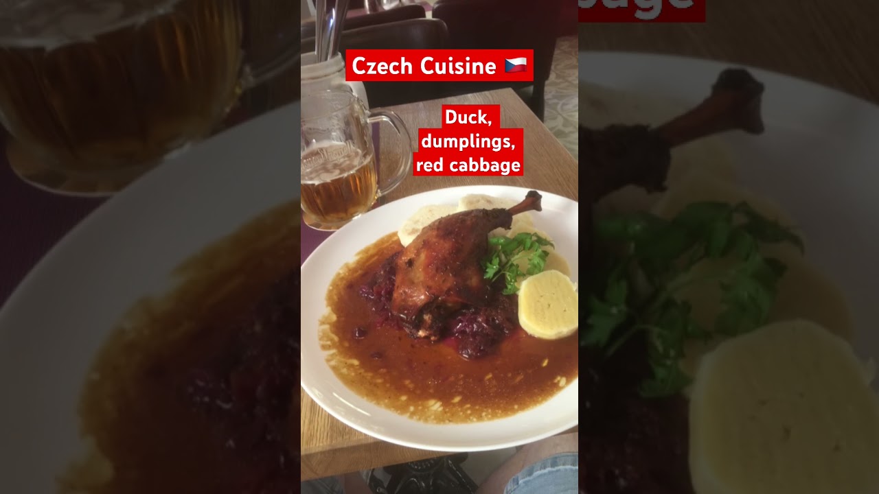 DELICIOUS czech food in Prague! 🤤🇨🇿 