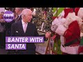 King Charles Has Banter With Santa at Ealing Christmas Market