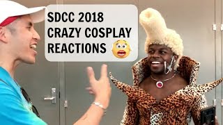 SDCC 2018: Crazy Cosplay Reactions