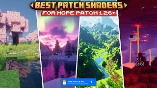 Top 3 Best Shaders For Minecraft Patch 1.26+ Update | MCPE Patch 1.26 Working Shaders
