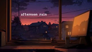 Rain at the end of the day ? Relax with lofi music [chill lo-fi hip hop beats]