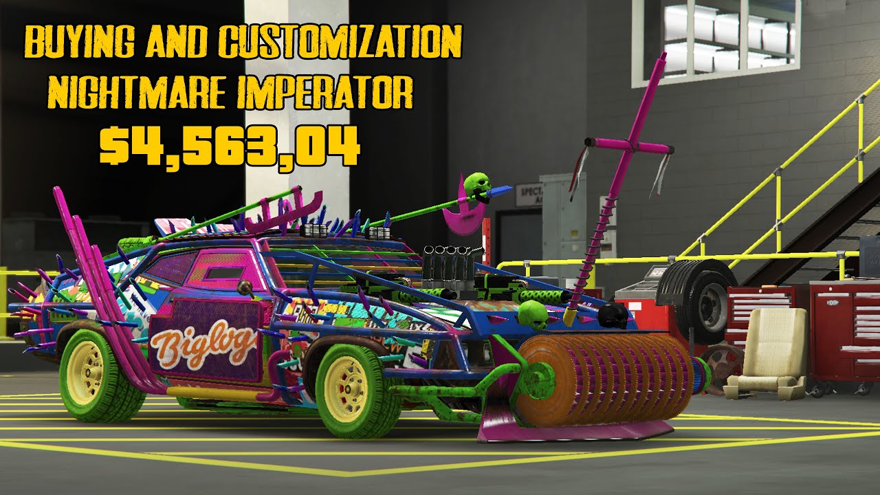 NIGHTMARE IMPERATOR (Ford Falcon XB GT) |Arena War Vehicle Buying And Customization | GTA 5 Online