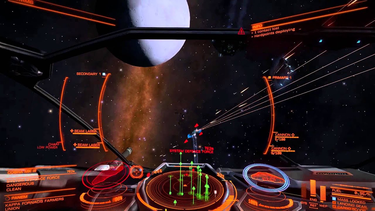 Elite Dangerous Conflict Zone Capital Ship gameplay YouTube