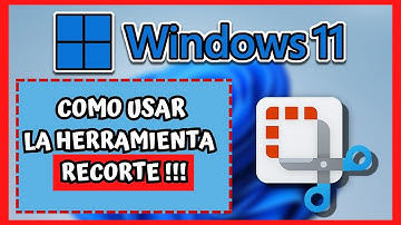 COMO USAR LA HERRAMIENTA RECORTE EN WINDOWS 11 [FÁCIL] #windows