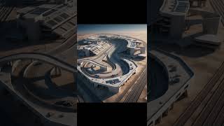 Desert to Speed:Formula 1 Track  #Formula1 #F1 #DesertProject #Architecture #Engineering #Motorsport