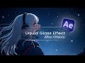 I Created Stunning Liquid Glass Effect in After Effects and Here&#39;s How-Hindi English