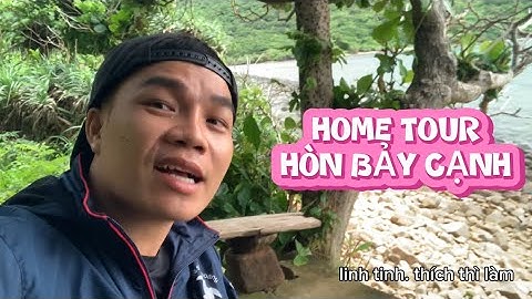 hòn Bảy Cạnh | home tour nhà tình nguyện viên bảo tồn rùa biển | IUCN | Côn Đảo