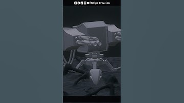 I Made a Robot in Autodesk Maya in 1 Minute! 🤯💥 #3dmodeling #shortsfeed #shorts #youtubeshorts