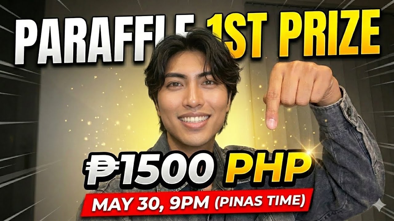 PaRuffle Tayo on May 30 !! 3winners first prize 1500php 2nd 1000php 3rd 500php 