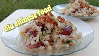 Resep Nasi Goreng Lapchiong - Rahasia nasi goreng chienese food bisa harum banget