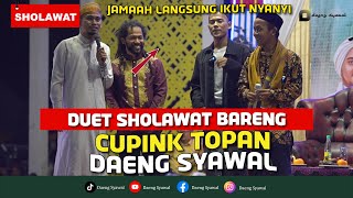 Sholawat || Duet Sholawat Bareng Cupink Topan | Jamaah Auto Ikut Nyanyi || Mughrom Tak Pernah Gagal