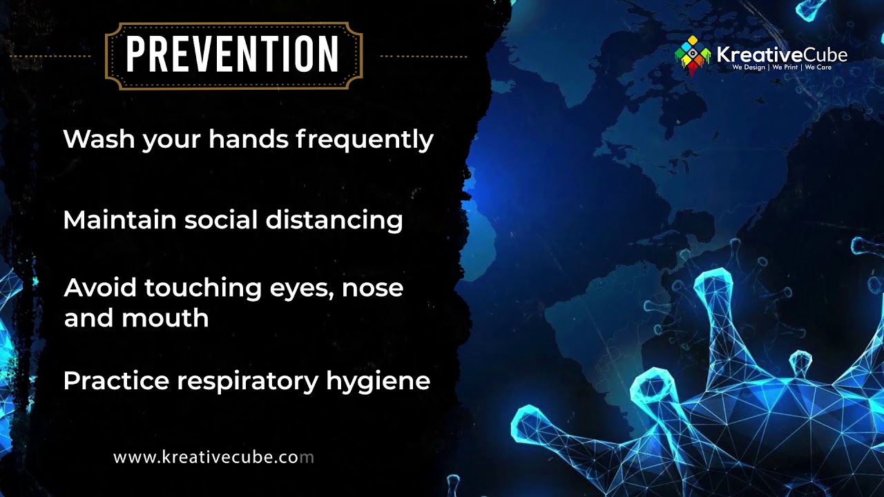 Corona Virus safety Tips - kreativeCube