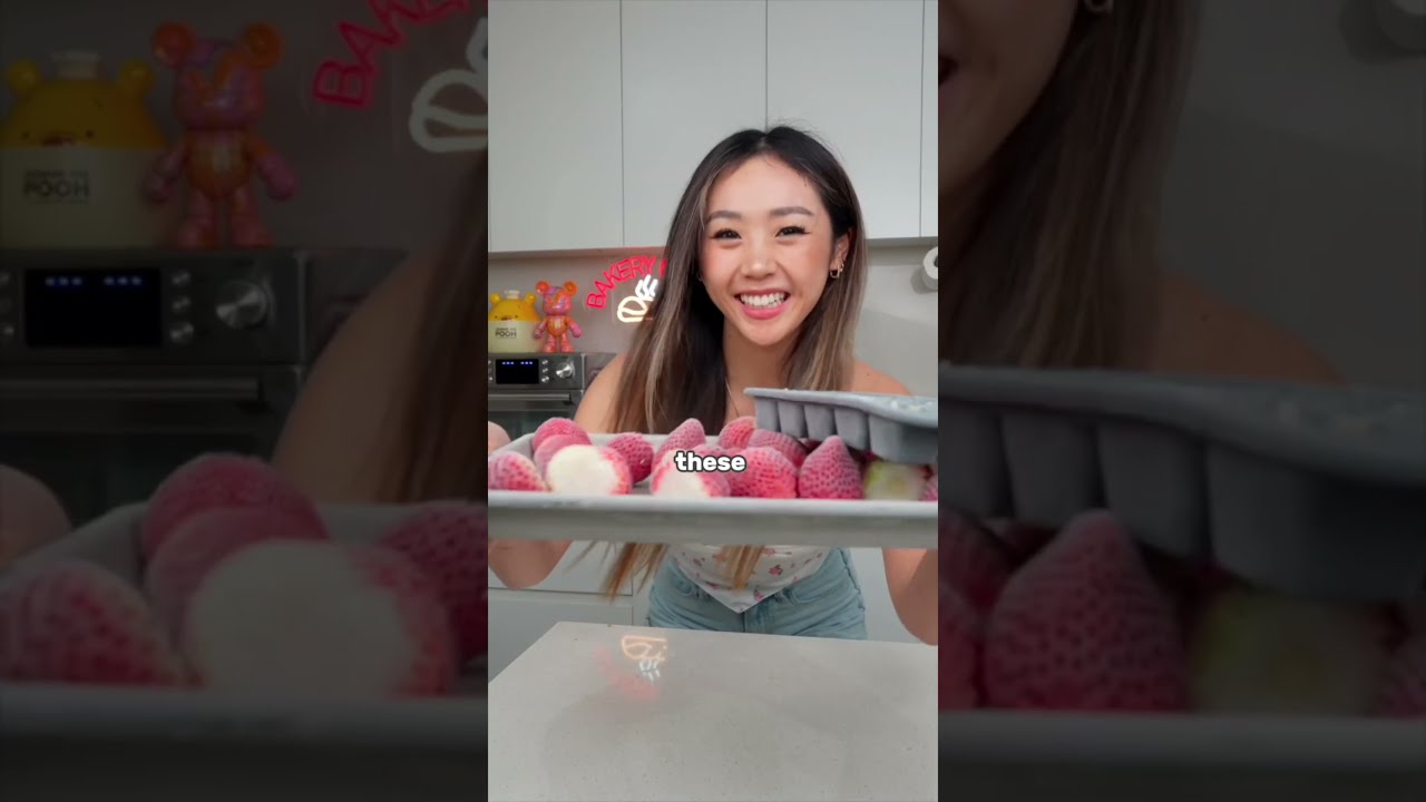 3 INGREDIENT Strawberry Lemonade Sorbet Shorts