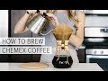 CHEMEXコーヒーを醸造する方法|簡単なchemex醸造ガイド