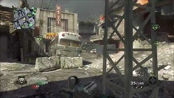 CoD Black Ops - CROSS MAP NO SCOPE!!!