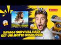 Savage Survival HACK GET UNLIMIUTED RESOURCES GAMEPLAY ON IOS/ANDROID #SavageSurvival