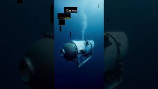 U-Boot mit Touristen nahe „Titanic“-Wrack verschwunden | Suche läuft #shorts