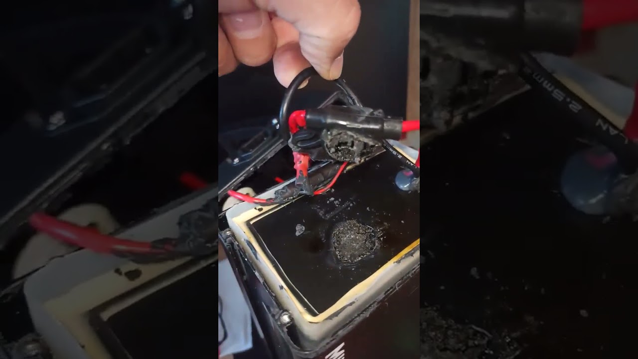 Минако ф10- поломка АКБ