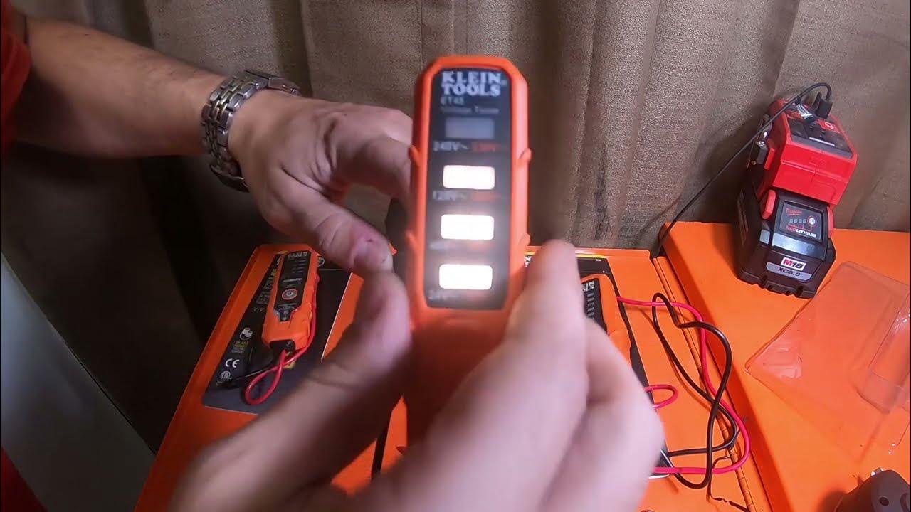 Tool Haul HD Klein Voltage Testers ET40 N ET60 Compare ET45 N Demo