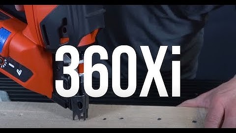 Paslode Dan Introduces...the 360Xi Framing Nailer