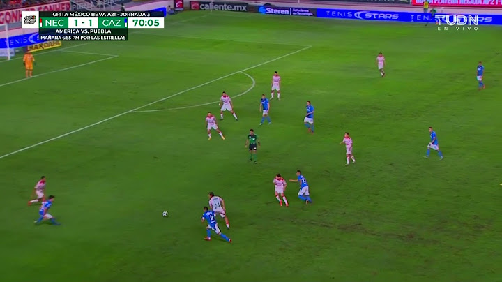 Gol de Santiago Giménez | Necaxa vs Cruz Azul | Grita México A21 - Jornada 3 | LIGA BBVA MX