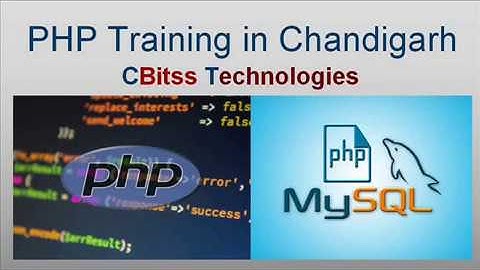 PHP Training in Chandigarh - CBitss
